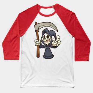 Grim Reaper Baseball T-Shirt